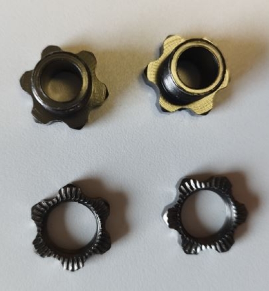 BB85711 Radmitnehmer 17mm/Star M12x1,0/B8 2 Stück